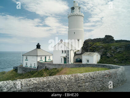 Start Point Lighthouse, Devon, Angleterre Banque D'Images