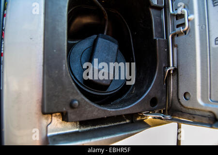 Bouchon de réservoir fermé Banque D'Images