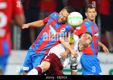 Pavel Horvath, David Lafata Banque D'Images