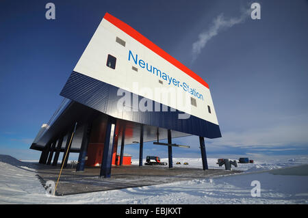 La station de recherche antarctique allemande Neumayer, l'Antarctique 3 Banque D'Images