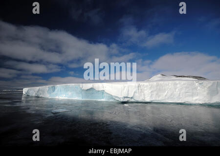 Bord de l'iceshelf désintégré dans la région de Larsen, l'Antarctique, une péninsule antarctique Banque D'Images