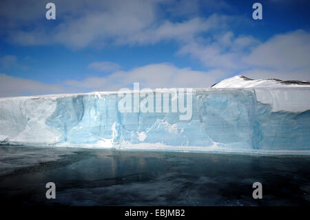 Bord de l'iceshelf désintégré dans la région de Larsen, l'Antarctique, une péninsule antarctique Banque D'Images