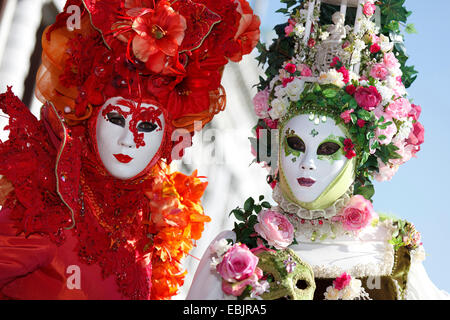 Masque de carnaval de Venise, Italie, Venise Banque D'Images