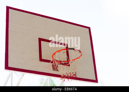 Panier de basket Banque D'Images