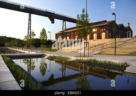 Ancienne industrie de l'acier dans le district de Phoenix, Hoerde Allemagne, Rhénanie du Nord-Westphalie, Ruhr, Dortmund Banque D'Images