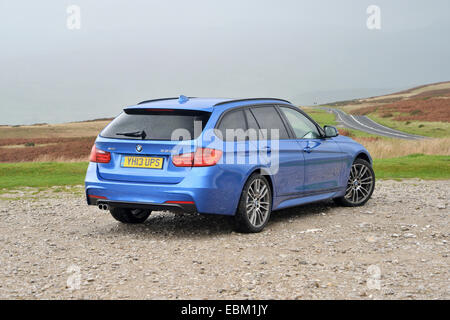 2013 BMW 330d X Drive 4x4 fast break Banque D'Images