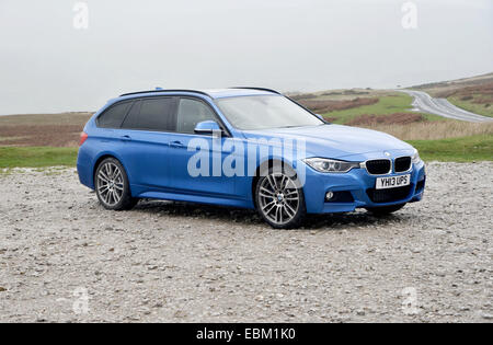 2013 BMW 330d X Drive 4x4 fast break Banque D'Images