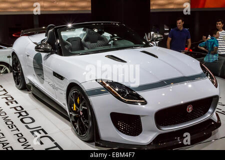 La Jaguar F-type Projet 7 au 2014 Los Angeles Auto Show Banque D'Images