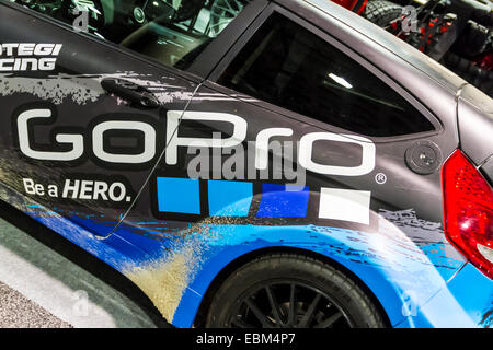 GoPro Hero la voiture à la Los Angeles Auto Show 2014 Banque D'Images