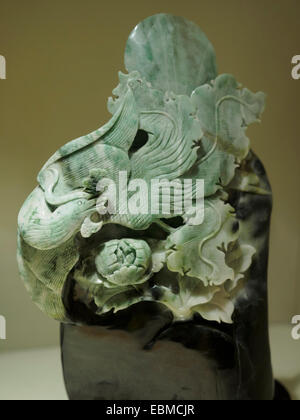 Pièce d'art Jade de Chine Banque D'Images