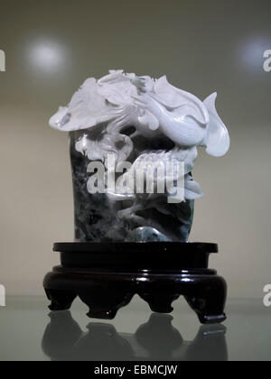 Pièce d'art Jade de Chine Banque D'Images