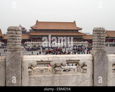 La Cité interdite à Pékin, Chine Banque D'Images