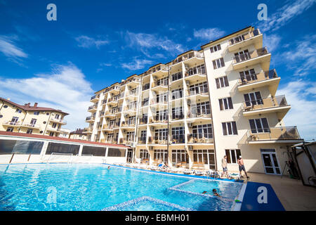 Piscine, resort Banque D'Images