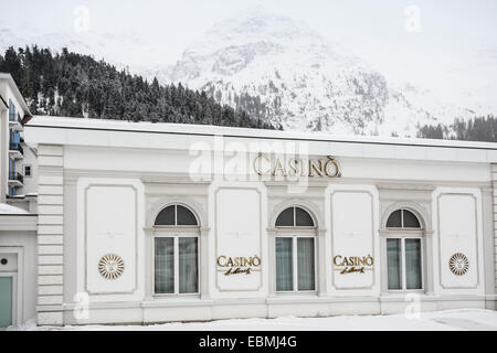 Steigenberger Hotel and Casino, Saint-Moritz, Engadine, Grisons, Suisse Banque D'Images