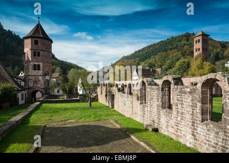 Hirsau, ancien monastère de Saint Pierre et Paul, romane, près de Calw, Forêt-Noire, Bade-Wurtemberg, Allemagne Banque D'Images