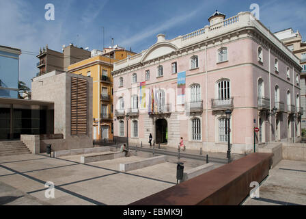 Plaza de la Almoina, Valencia, Espagne Banque D'Images