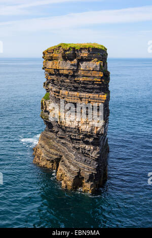 Dun Briste, Casse de Fort à Downpatrick Head, en Irlande, dans le comté de Mayo, Ballycastle Banque D'Images