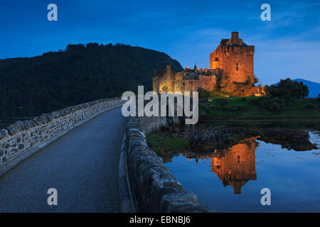 Le Château d'Eilean Donan, Ecosse, Royaume-Uni Banque D'Images