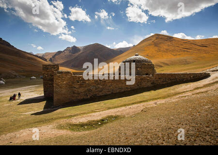 Tash Rabat caravanserai à l'ancienne Route de la soie, du Kirghizistan, de Naryn, Tash Rabat Banque D'Images