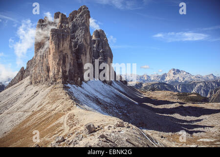 Alpes Dolomites, Italie, Europe, Drei Zinnen salon à l'automne Banque D'Images