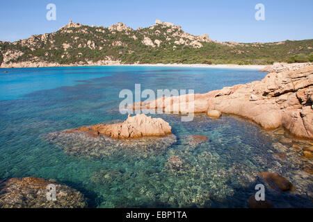 Paysages de la côte de la Corse, Corse, France Banque D'Images