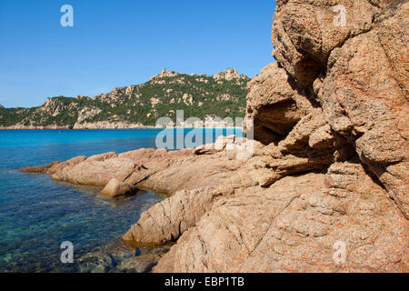 Côte Rocheuse, France, Corse Banque D'Images