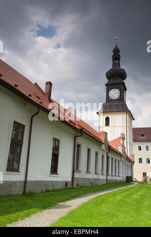 Zdar nad Sazavou, République Tchèque - 3 mai 2012 : Le château de Kinsky de Zdar nad Sazavou. L'UNESCO. Banque D'Images