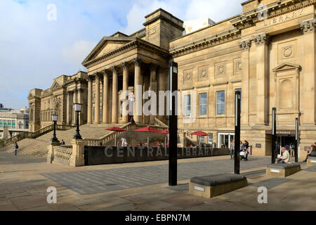 World Museum et Bibliothèque Centrale, Liverpool, Merseyside, Angleterre, Royaume-Uni, Europe Banque D'Images