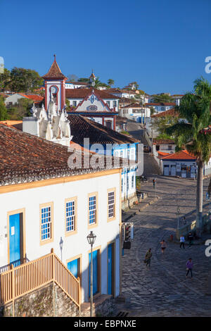 Diamantina, UNESCO World Heritage Site, Minas Gerais, Brésil, Amérique du Sud Banque D'Images