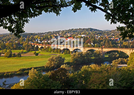 La vallée de la Ruhr, en Allemagne, en Rhénanie du Nord-Westphalie, Ruhr, Witten Banque D'Images