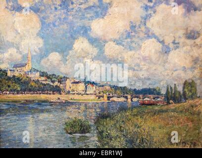 ActiveMuseum 0001893.jpg / Saint-Cloud, vers 1880 - Alfred Sisley 25/09/2013 - Collection / 19e siècle / Active Museum Banque D'Images