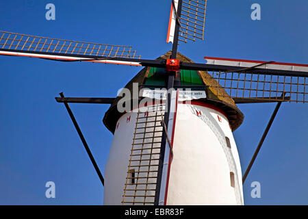 Tower Mill de Steprath à Walbeck trimestre, l'Allemagne, en Rhénanie du Nord-Westphalie, Geldern Banque D'Images