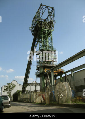 Arrêt du Carolinenglueck de mine de charbon, l'Allemagne, en Rhénanie du Nord-Westphalie, région de la Ruhr, Bochum Banque D'Images