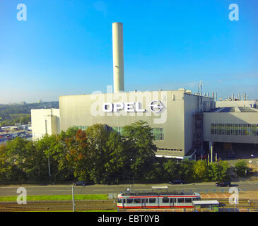 Vue aérienne de l'usine de fabrication d'Opel à Bochum, Allemagne, Rhénanie du Nord-Westphalie, région de la Ruhr, Bochum Banque D'Images