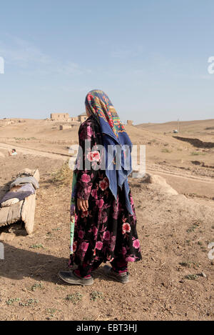 Village près de Shar e OCS, l'Ouzbékistan, en Asie Banque D'Images