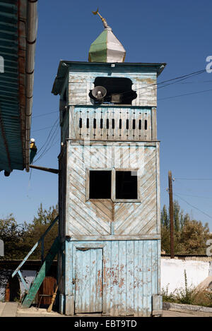 Mosquée en bois Dungan à Karakol, Kirghizistan, l'Asie Banque D'Images