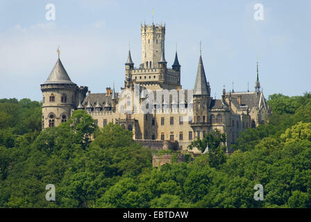 Château de Marienburg, Allemagne, Hildesheim, Basse-Saxe Banque D'Images