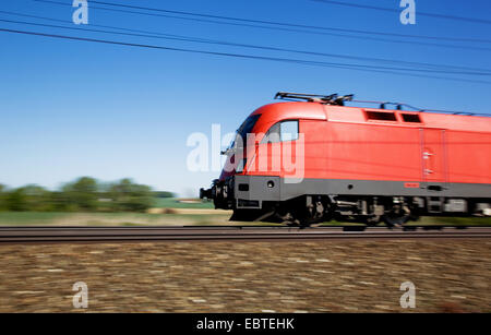 Conducteurs de train, Autriche Banque D'Images