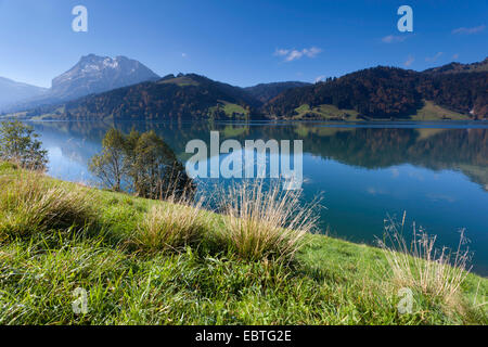 Voir Ober, Suisse, canton Uri, Ober Voir, Linthal Banque D'Images