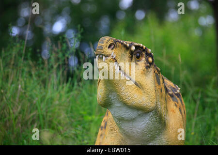 Oiseau crocodile (Ornithosuchus), dinosaure primitif Banque D'Images