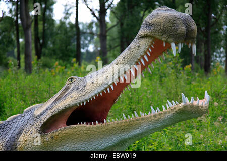 Supercroc (Sarcosuchus imperator), plus grand reptile crocodile jamais vécu Banque D'Images