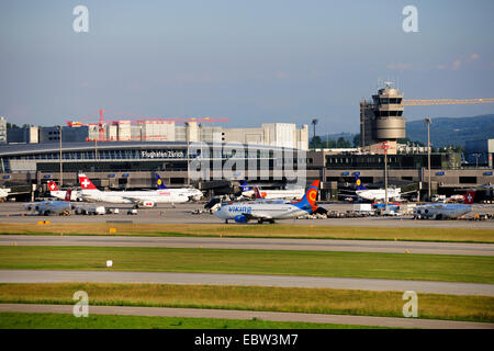 L'aéroport de Zurich, Suisse, Zurich Banque D'Images