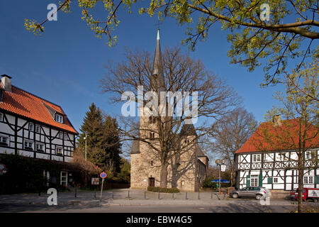 Centre du village historique de Wengern, Allemagne, Rhénanie du Nord-Westphalie, Ruhr, Wetter/Ruhr Banque D'Images