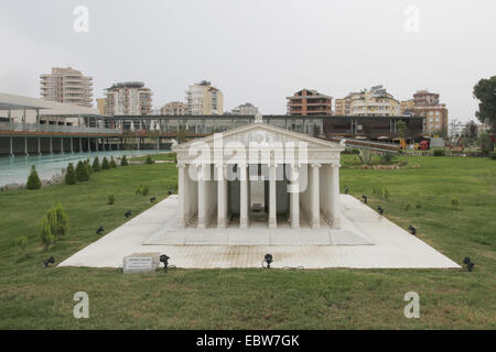 Temple d'artemis à Ephèse comme modèle miniature, la Turquie, la FEAS Banque D'Images