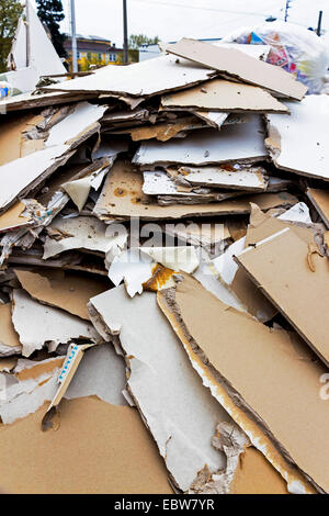 En plâtre, la poubelle, Autriche Banque D'Images