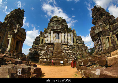 Ta Keo, temple Khmer à Angkor, Siem Reap, Cambodge. Banque D'Images