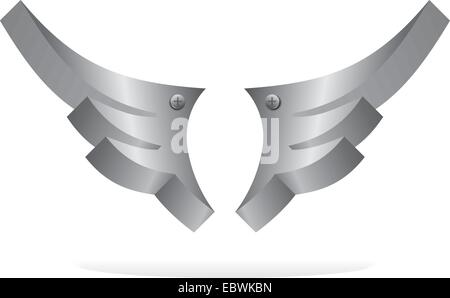 Thème art aile Illustration de Vecteur