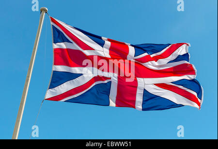 Drapeau britannique, l'Union Jack Banque D'Images