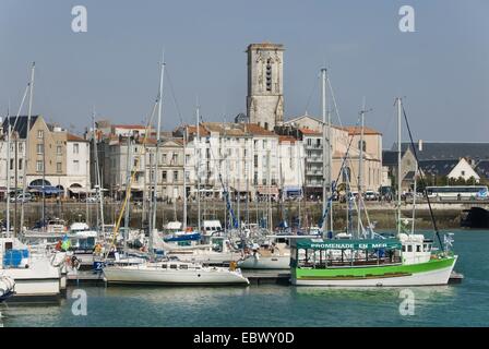 Vieux port de La Rochelle, France, La Rochelle, Poitou-Vende Banque D'Images