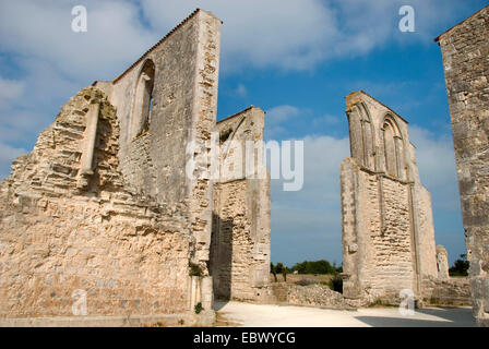 Abbaye Notre Dame de Ré, France, Poitou-Vende, Insel Re Banque D'Images